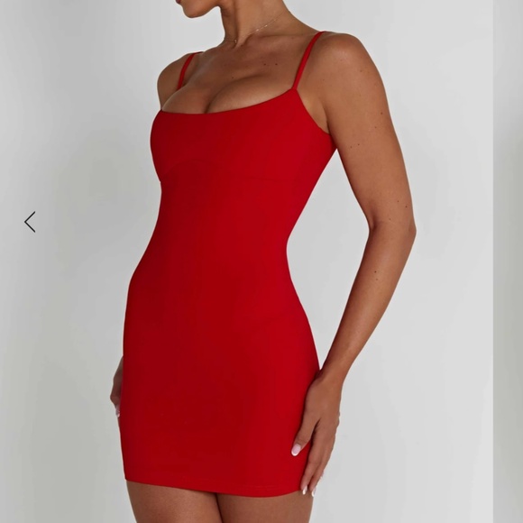 Babyboo Estee Mini Dress - Red - Picture 2 of 3